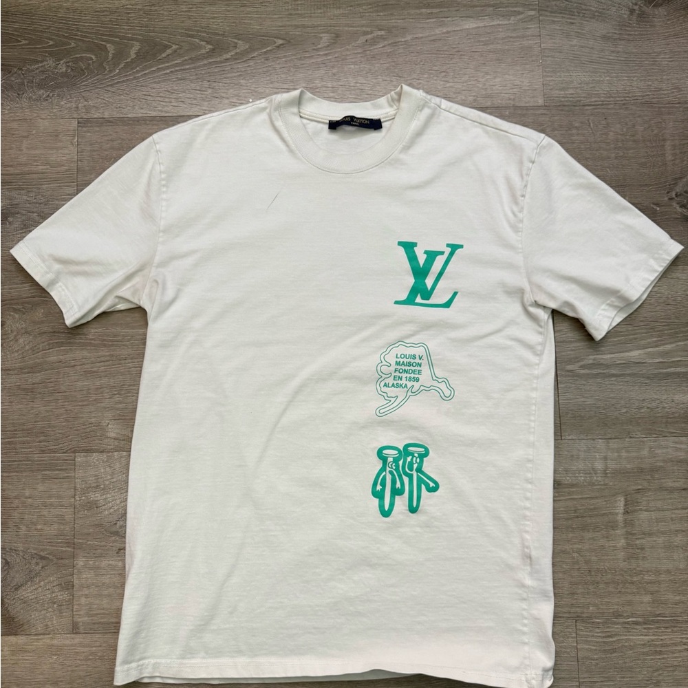 Louis Vuitton White T-shirt (L)